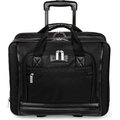 Bugatti Sedona Inc Bugatti Warren Collection Business Case on Wheels, Polyester, Fits Most 15.6" Laptop, Black BZCW214-Black